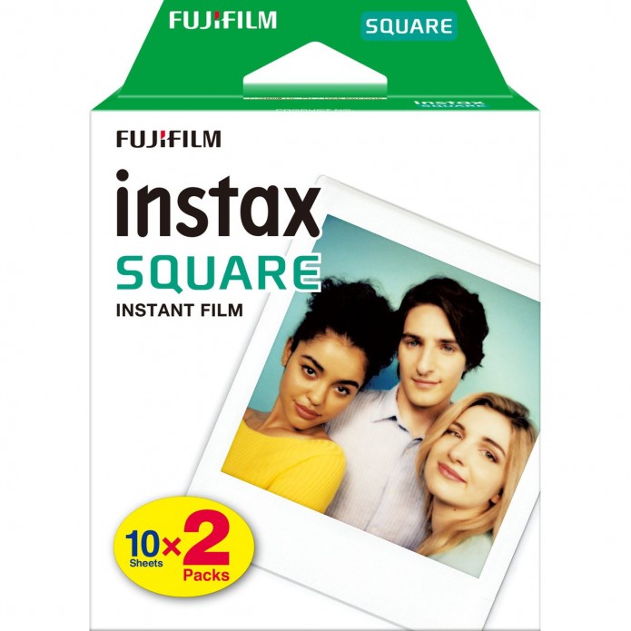 Film instantané Fujifilm Instax Square Standard (2 x 10 photos)