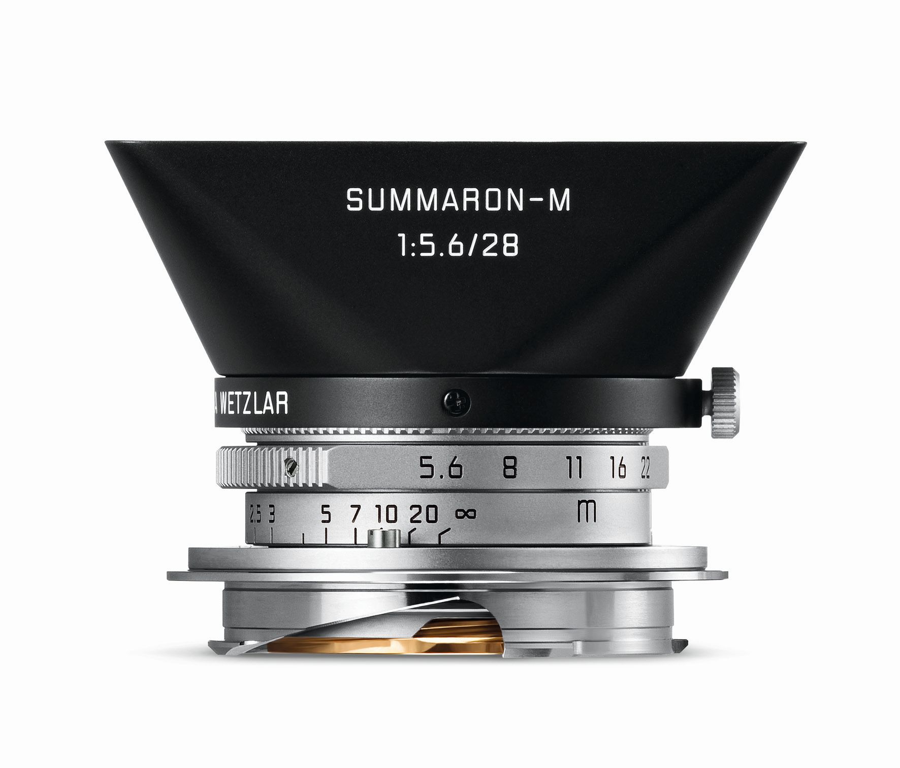 Leica Summaron-M 1:5,6/28, chromé argenté