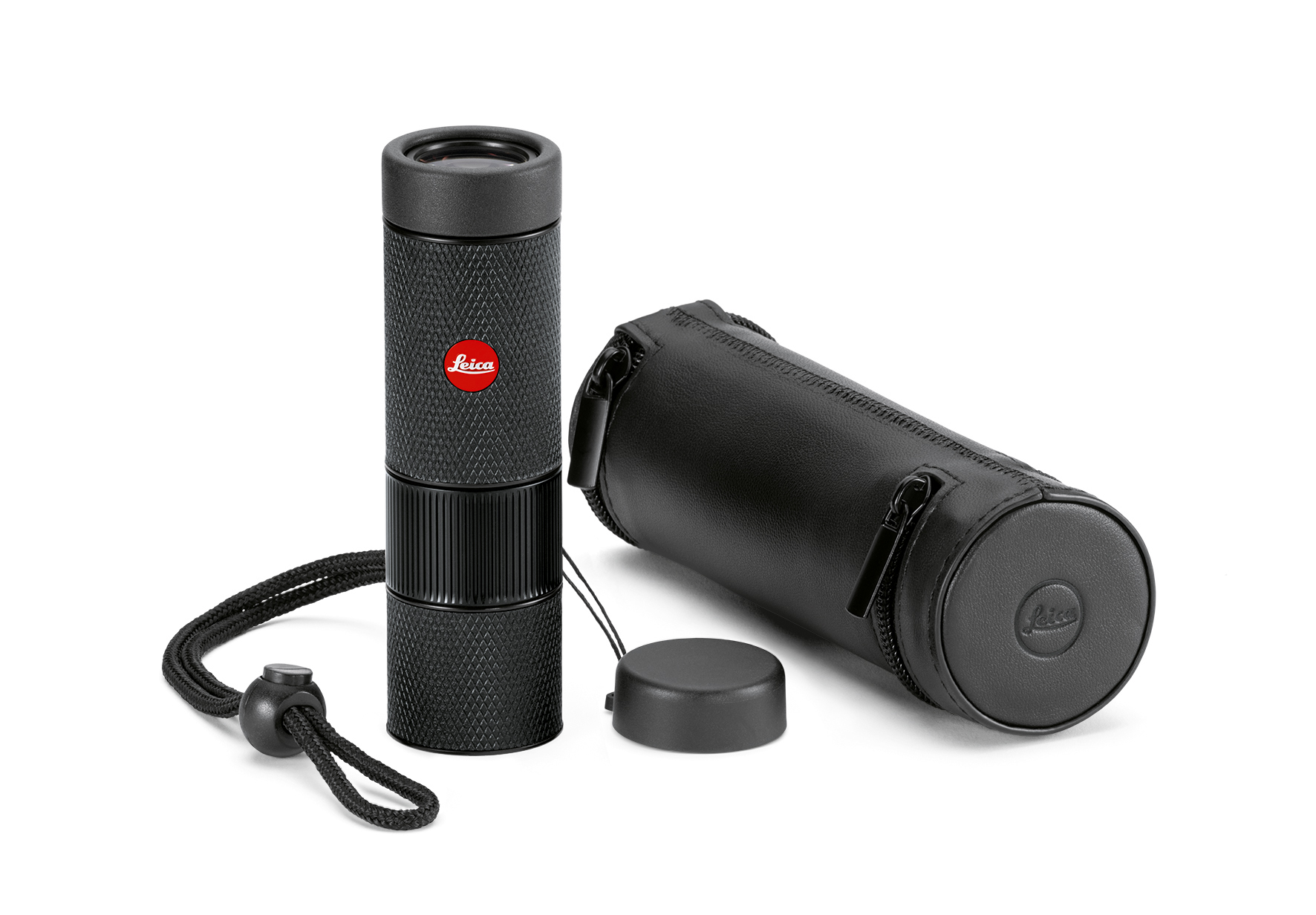 LEICA Monovid 8x25 (schwarz, beledert) inkl. Premium Reinigungsset