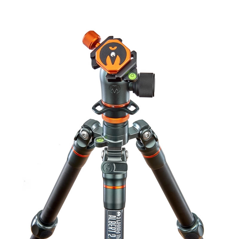 Trépied 3 Legged Thing Pro 2.0 Albert Carbon + AirHed Pro Grey