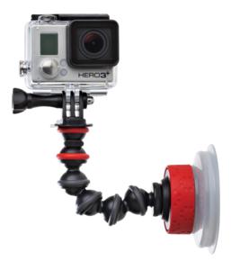 VENTOUSE JOBY ET BRAS GORILLAPOD