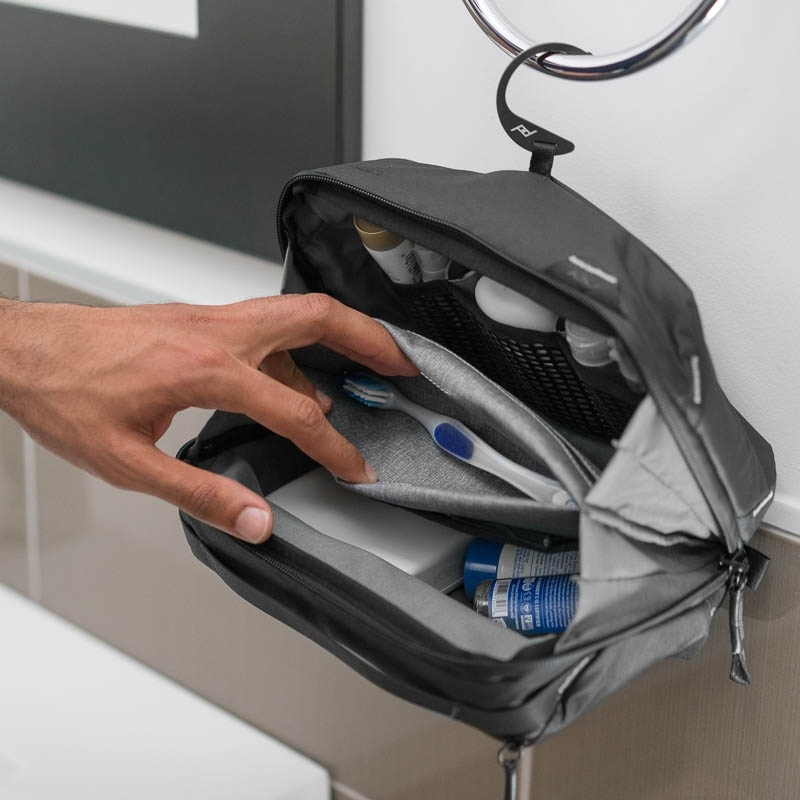 Trousse de toilette Peak Design Wash Pouch - Noir