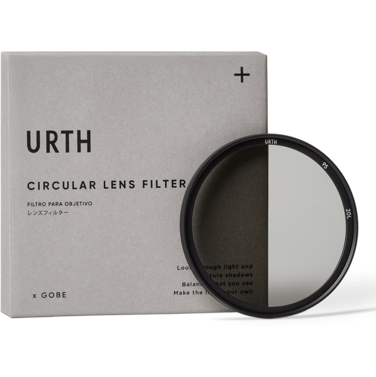Urth 37 mm ND2-32 (1-5 Stop) Variable ND Objektivfilter (Plus+)