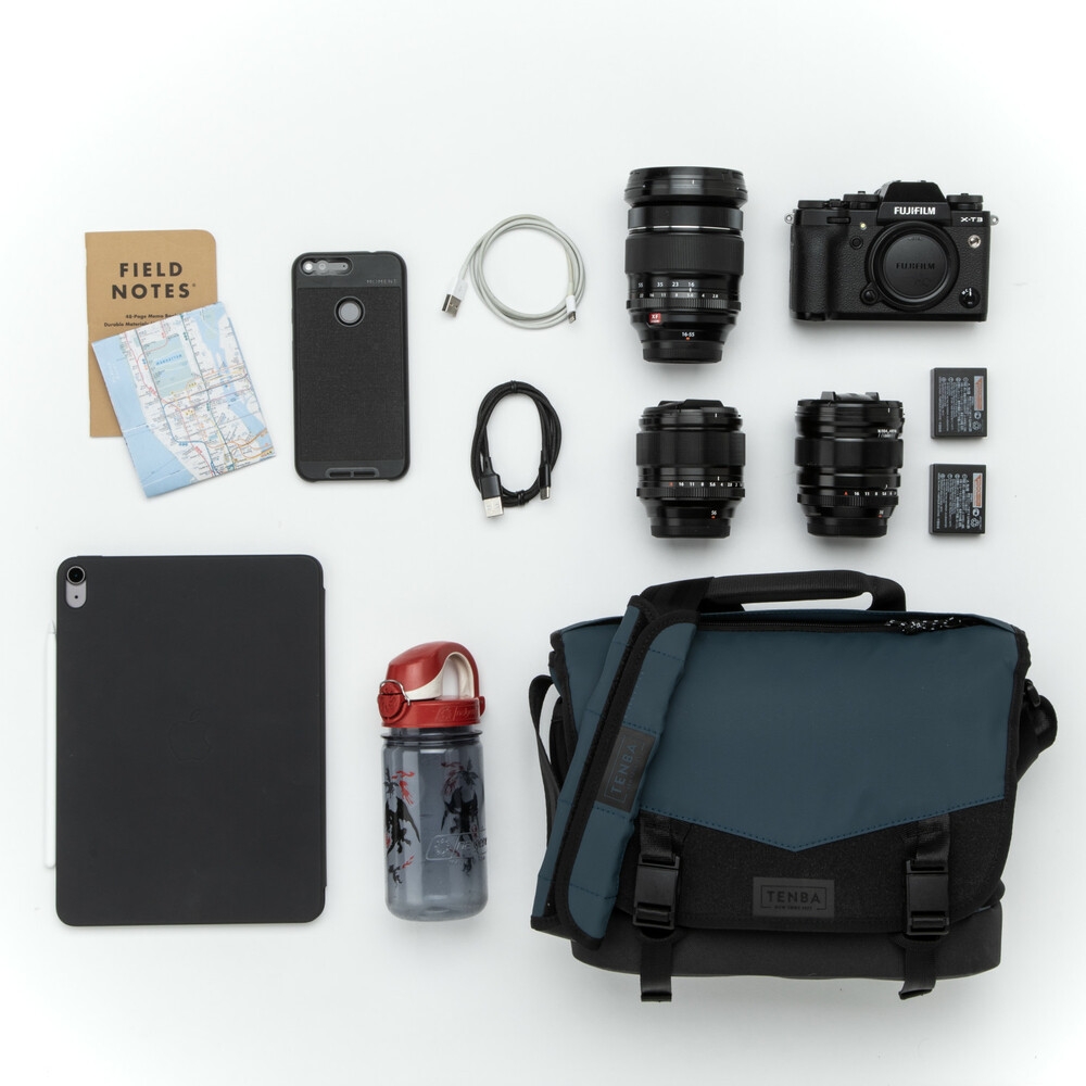 Sacoche Tenba DNA 9 Slim Messenger, bleu