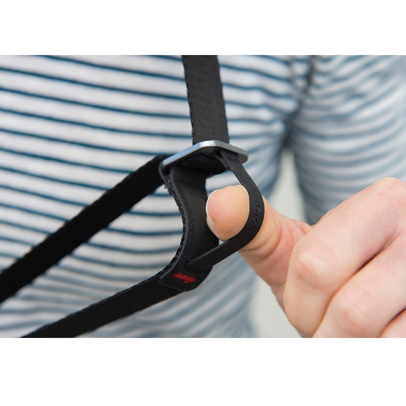 Peak Design Leash Black - Sangle multifonctionnelle pour appareils photo hybrides, reflex d'entrée de gamme, etc.