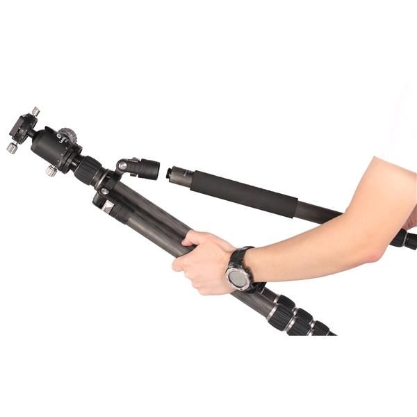 Leofoto Traveler LE-284C+ et rotule CB-40
