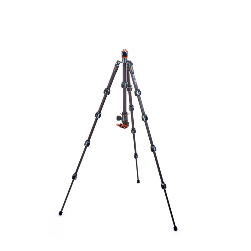 Trépied 3 Legged Thing Pro 2.0 Leo Carbon + AirHedPro LV Grey