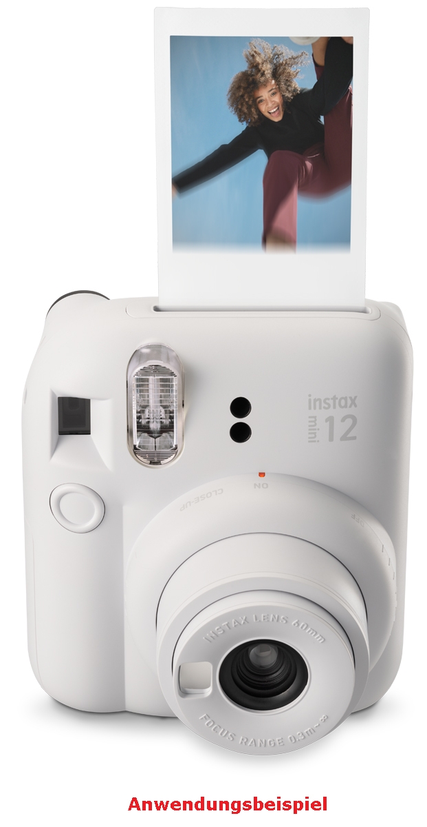 Fujifilm Instax mini 12 clay-white Sofortbildkamera