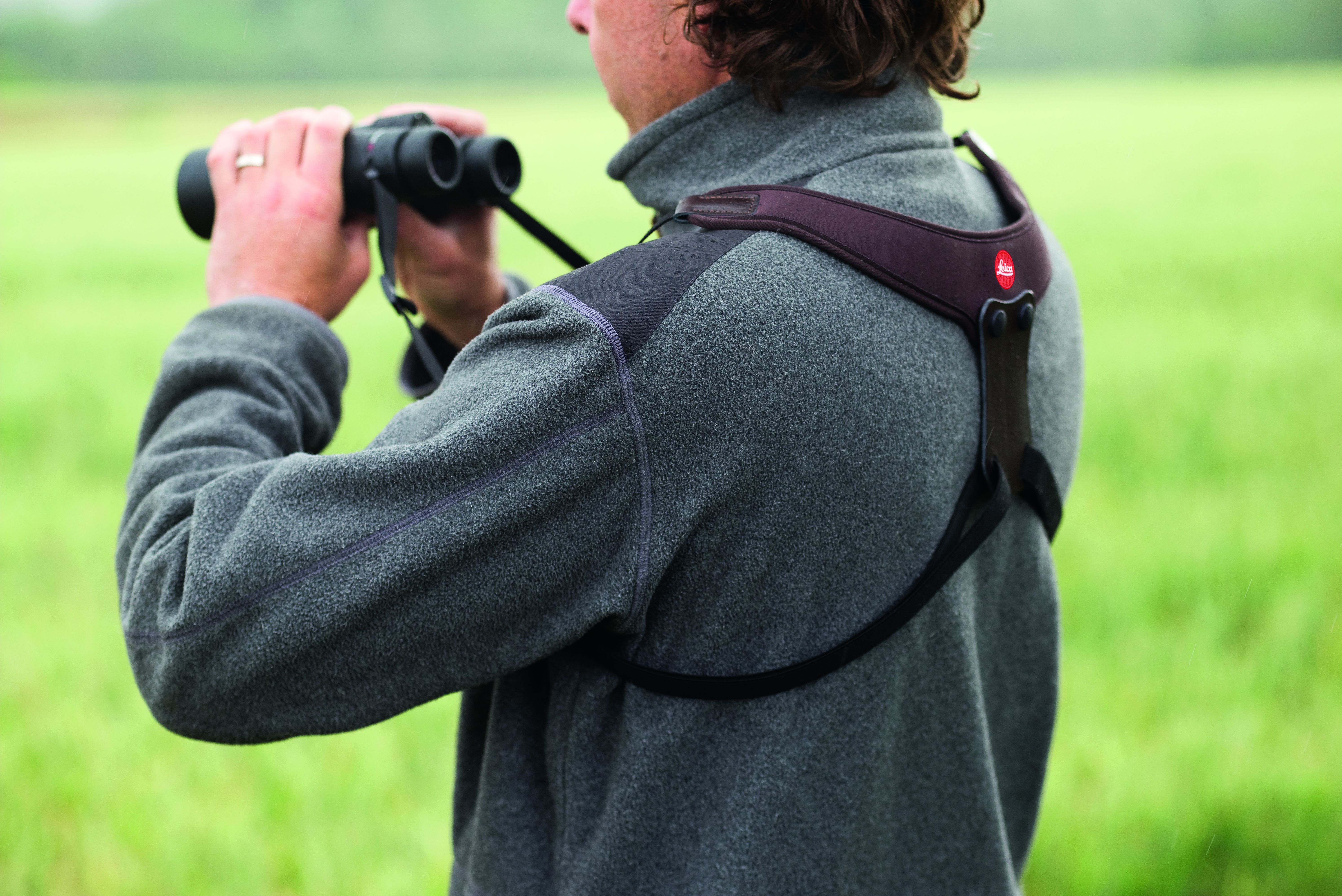 Sangle en néoprène Leica « Sport » pour jumelles, vert olive