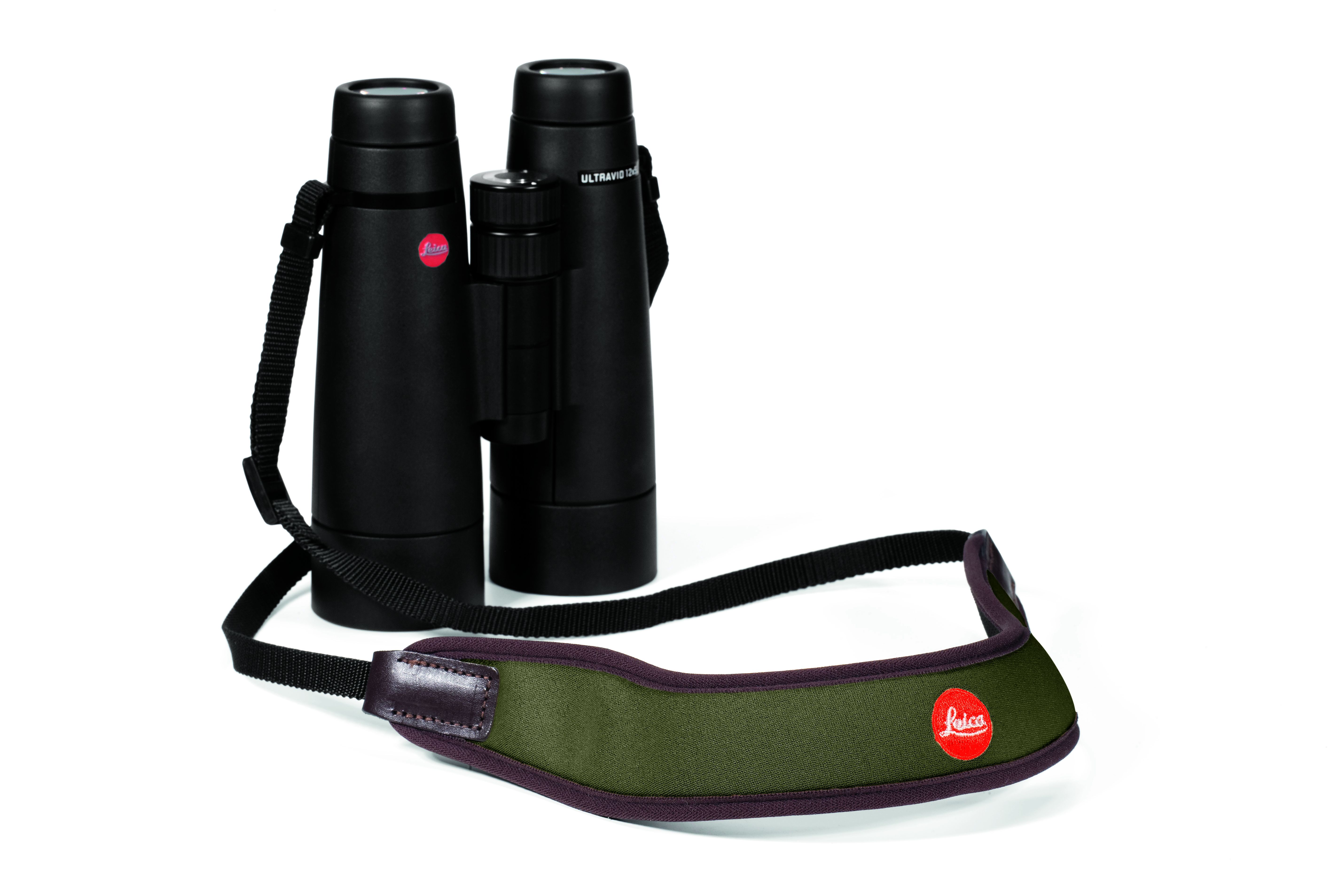 Sangle en néoprène pour jumelles Leica, vert olive