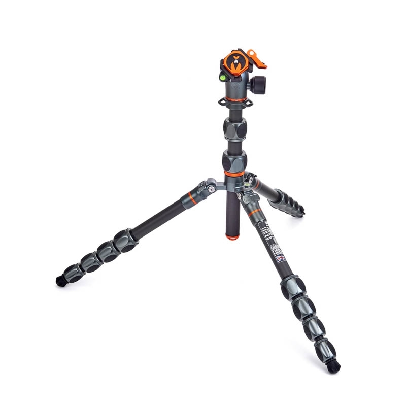 Trépied 3 Legged Thing Pro 2.0 Leo Carbon + AirHedPro LV Grey