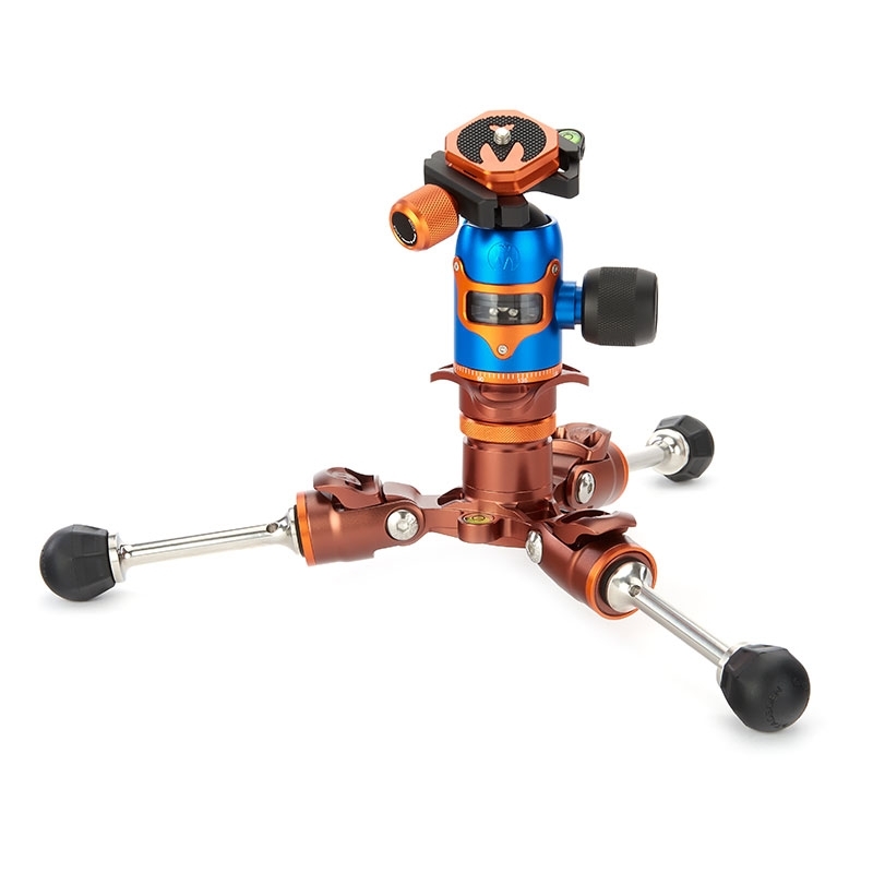 Trépied Bucky « Legends » de 3 Legged Thing avec AirHed VU Bronze