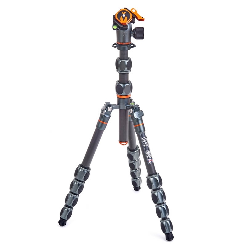 Trépied 3 Legged Thing Pro 2.0 Leo Carbon + AirHedPro LV Grey