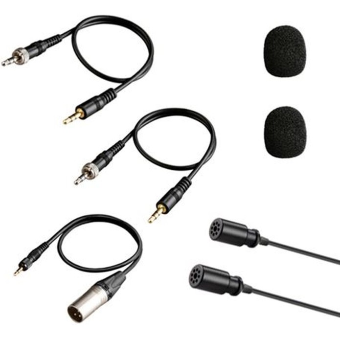 Ensemble de microphones sans fil UHF BOYA BY-WM8 PRO K2 – Système de micro-cravate sans fil à double canal