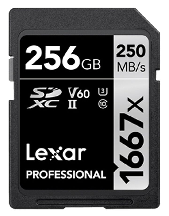 Lexar Professional 1667x SDXC 256 Go