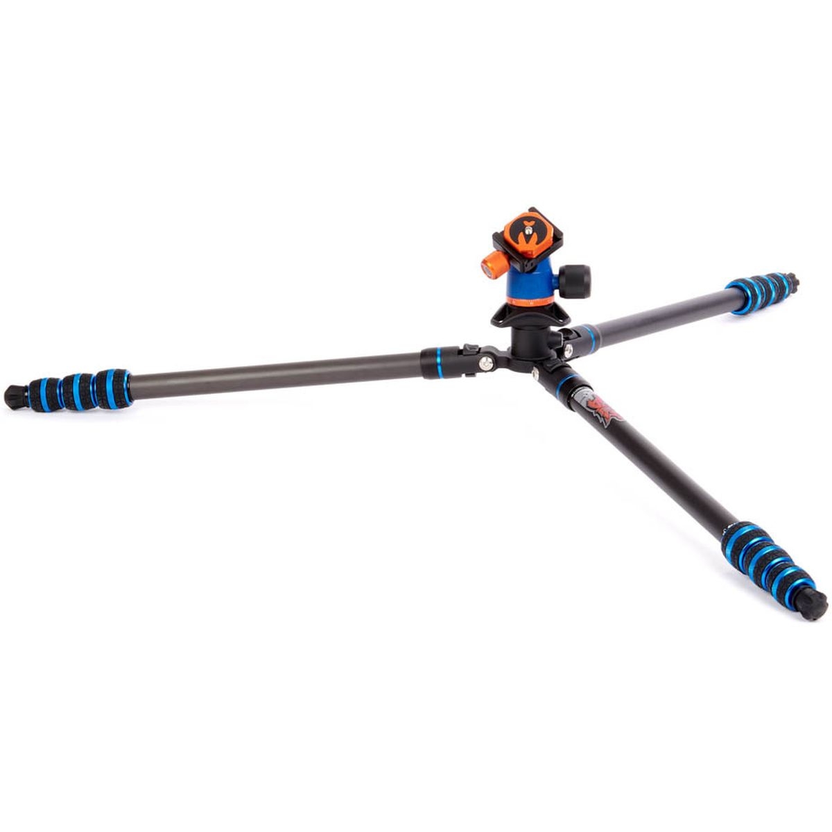 Trépied de voyage 3 Legged Thing Punks Anarchy Brian &amp; AirHed Neo, 187 cm, noir, en carbone