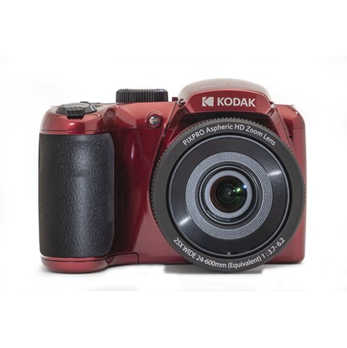 KODAK PIXPRO AZ255 Rot – vielseitige Bridgekamera mit 25-fachem Zoom