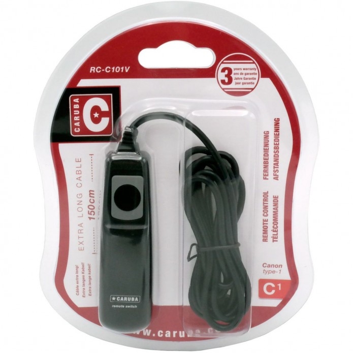 Télécommande Caruba Canon Type 1, 1,5 m (Canon RS 80N3)