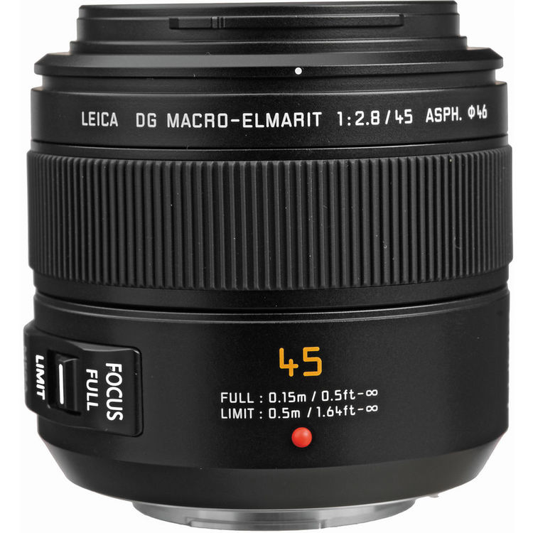 Panasonic Leica DG Macro Elmarit 45 mm F/2,8 ASPH OIS