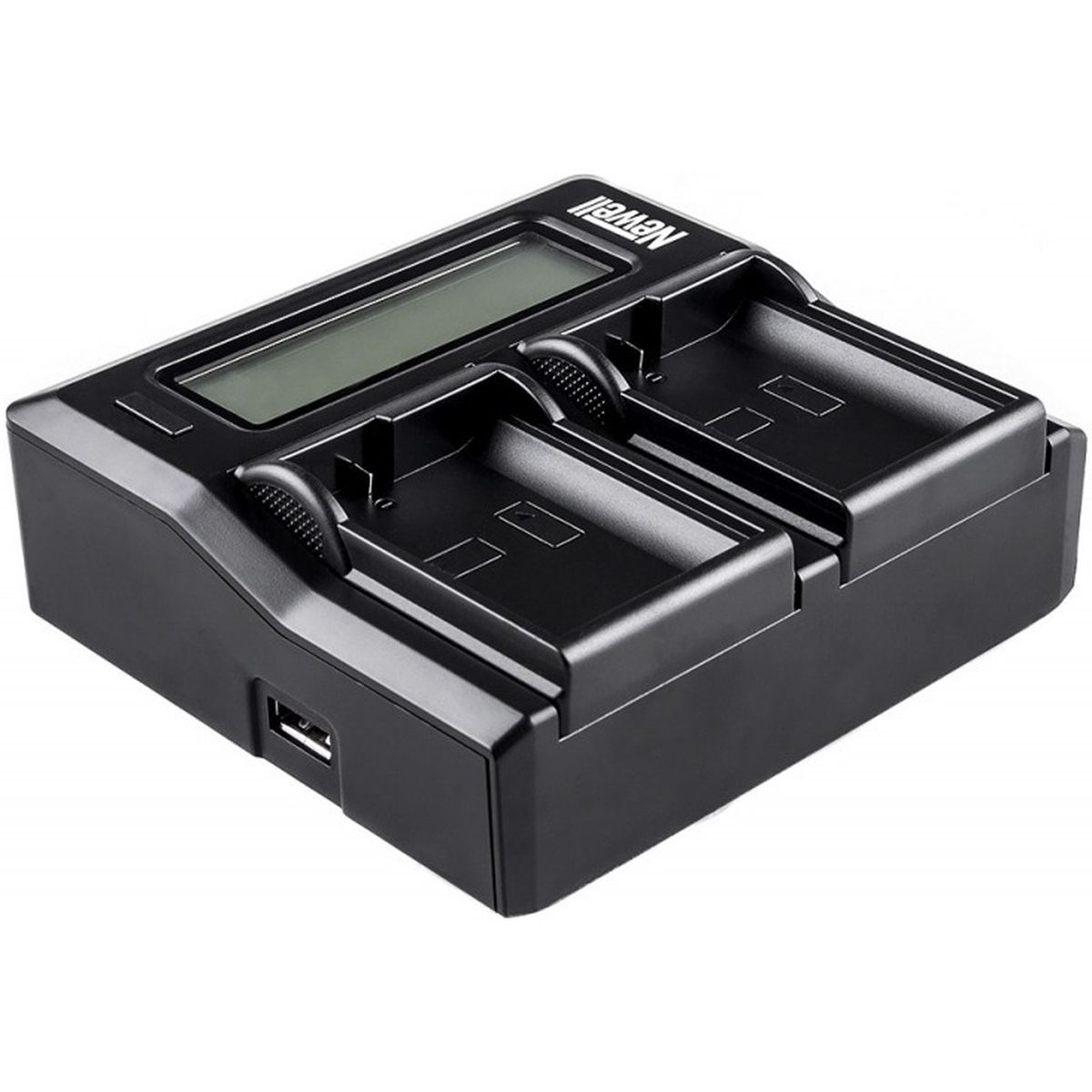 Newell DC-LCD Zweikanal-Ladegerät für Sony NP-F / NP-FM Akkus