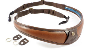 4V Design Large Neck Strap ALA TOP-Univ. FIT Kit Tuscany Leather Brown/Brown (K)