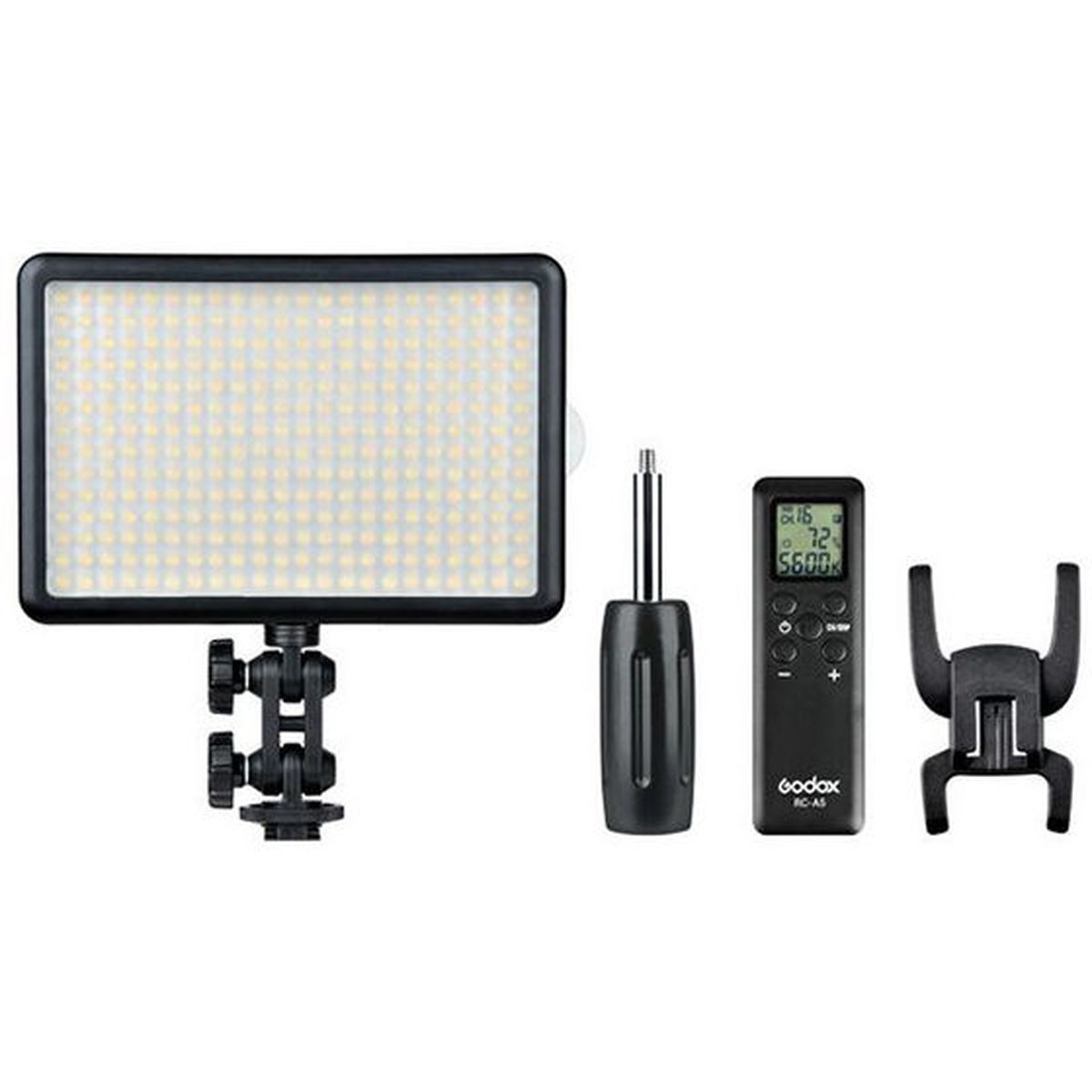 Godox LED 308C / Température de couleur réglable de 3 300 K à 5 600 K