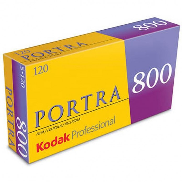 Kodak Portra 800 120, lot de 5