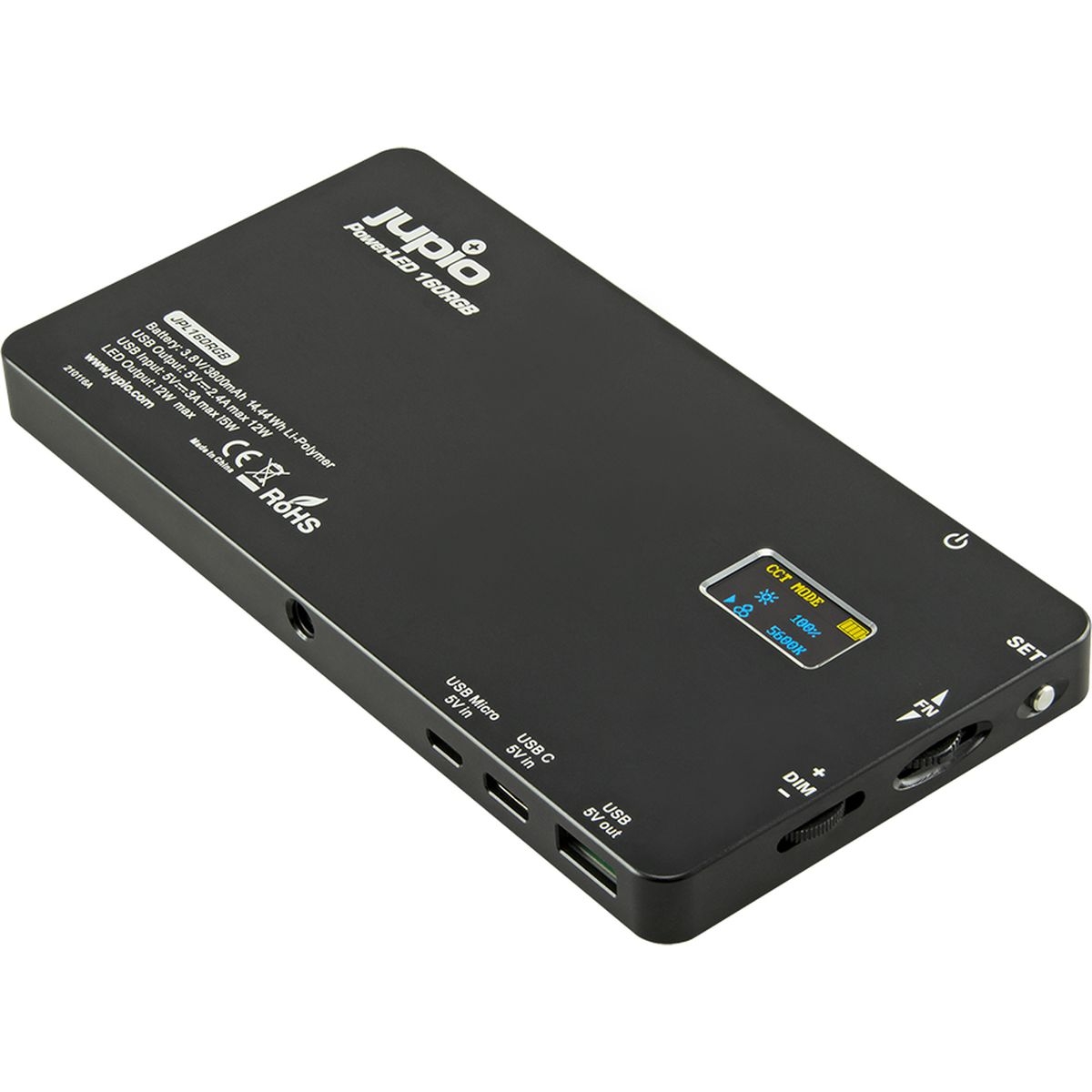 Jupio PowerLED 160 RGB