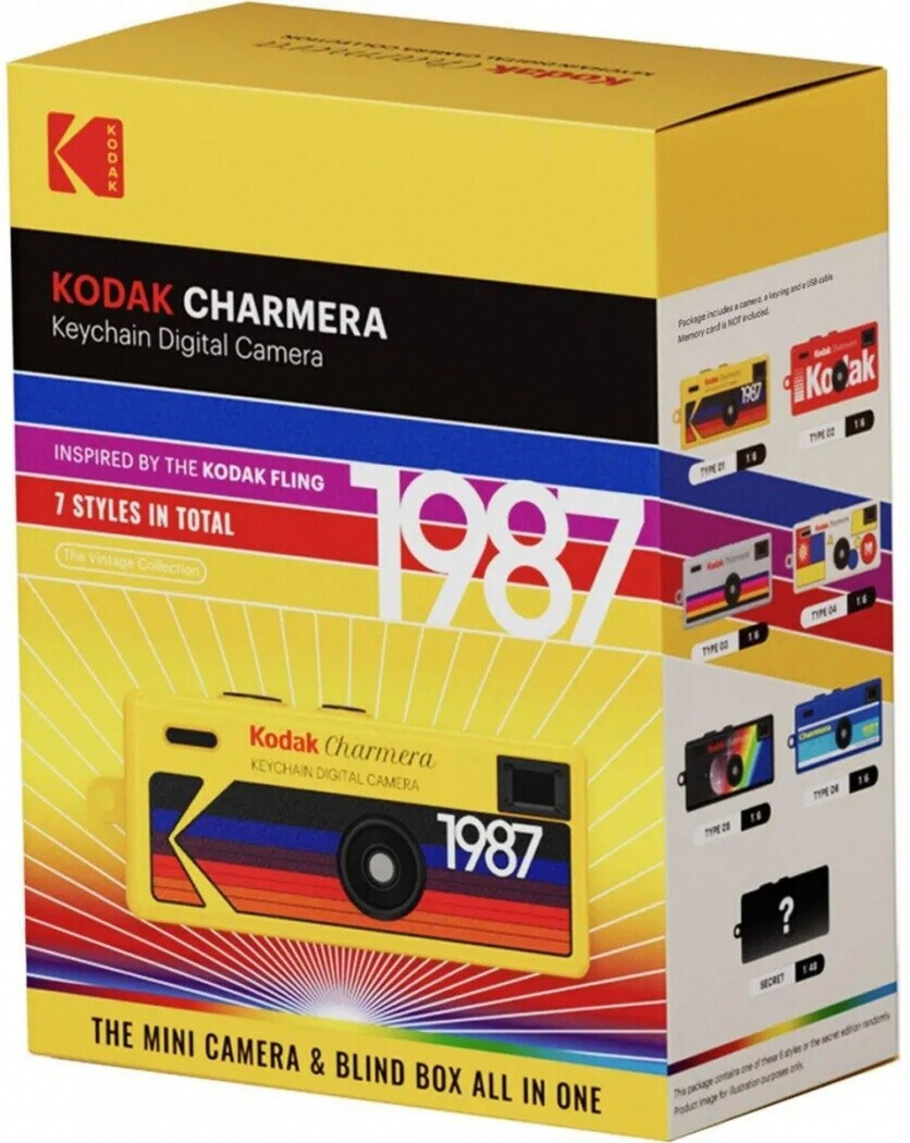 KODAK Charmera Schlüsselanhänger-Digitalkamera – Blindbox
