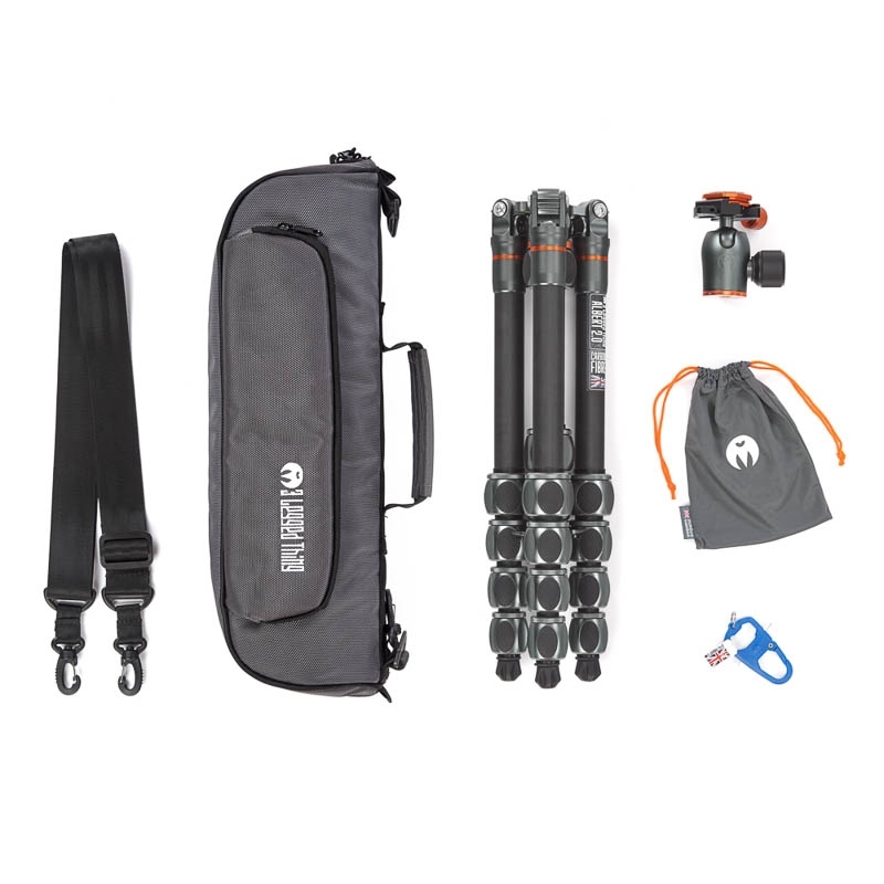 Trépied 3 Legged Thing Pro 2.0 Albert Carbon + AirHed Pro Grey