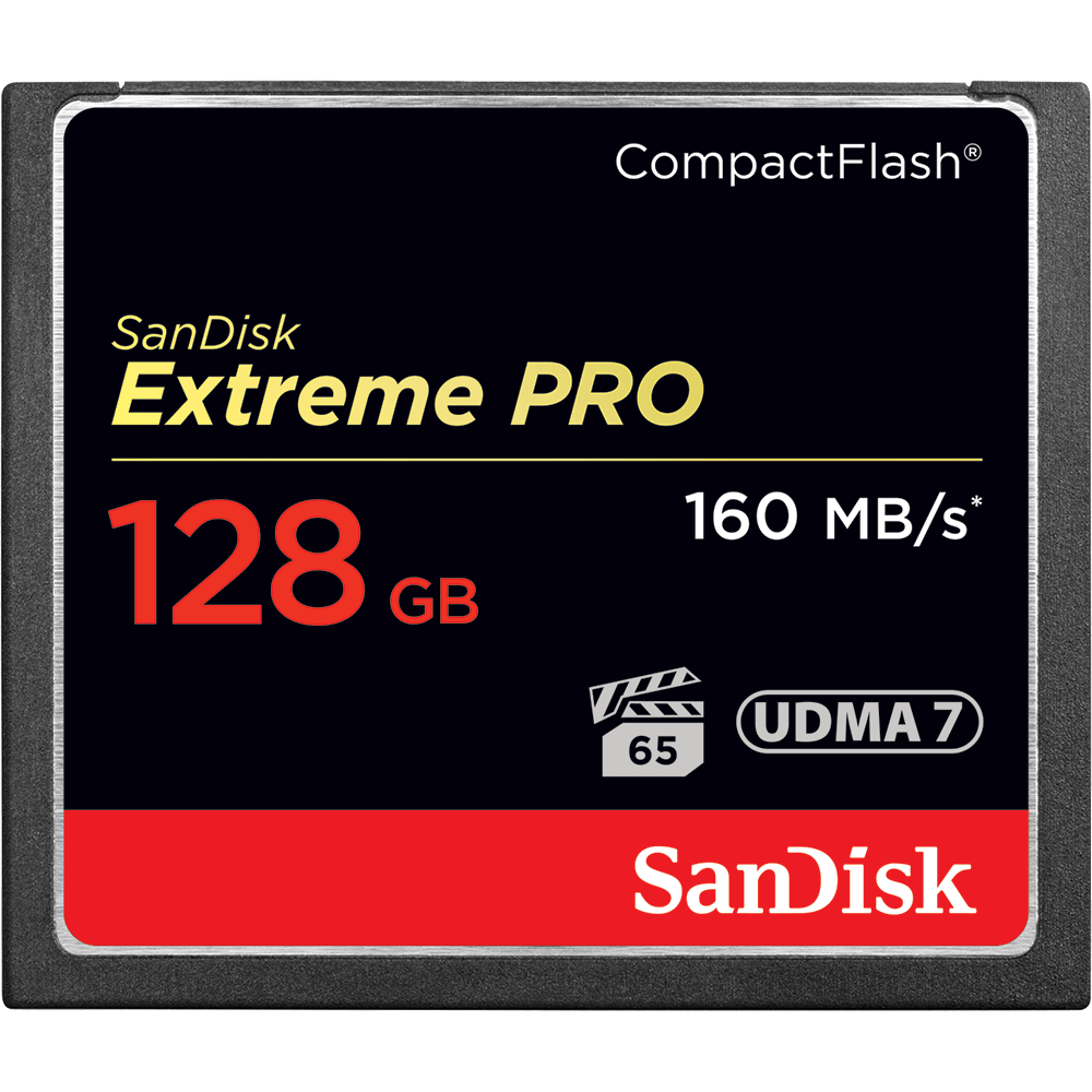 SanDisk CF Extreme Pro 128 Go, 160 Mo/s