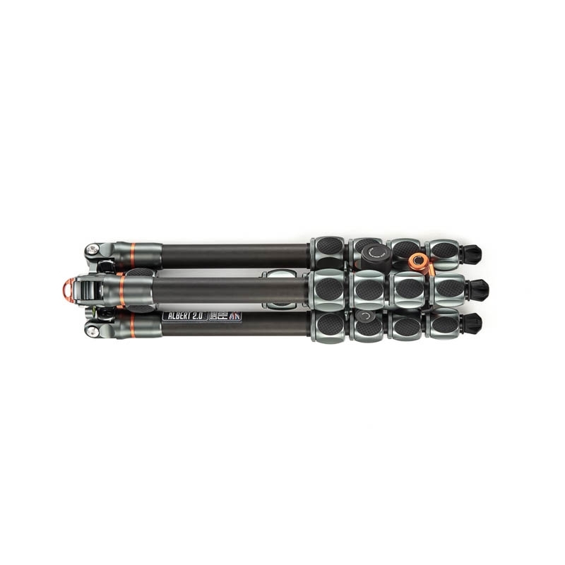 Trépied 3 Legged Thing Pro 2.0 Albert Carbon + AirHed Pro Grey