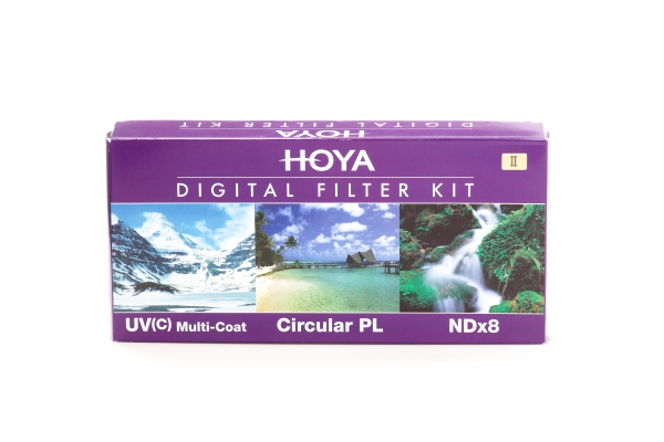 Hoya 72.0mm Digital Filter Kit II mit UV, CPL & ND8