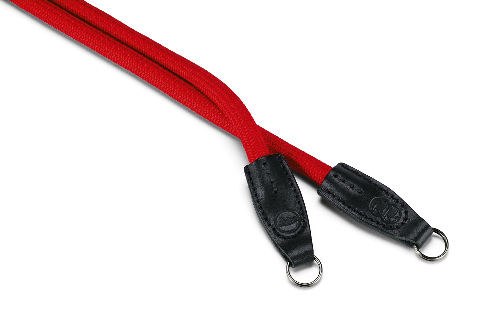 Sangle Leica Rope Strap conçue par COOPH, rouge, 126 cm, anneau