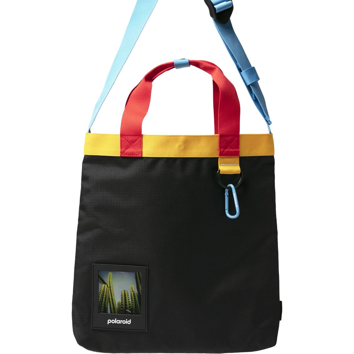 Polaroid Recycled Ripstop Tote - Black/Multi