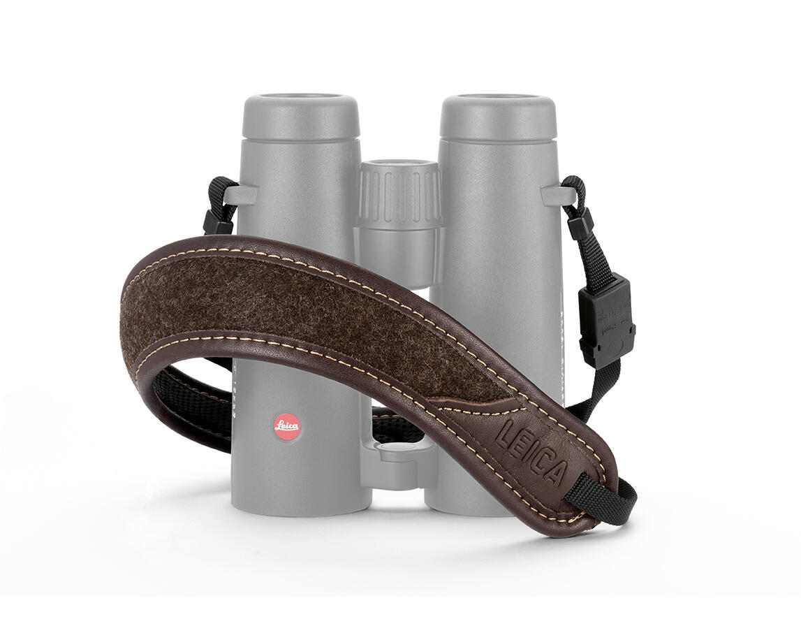Leica Loden Fernglasgurt, braun