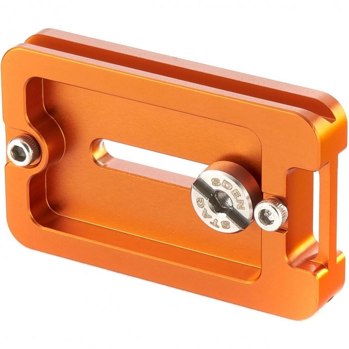 Plaque à fixation rapide 3 Legged Thing QR7 62 x 38 mm avec boucle de sangle, compatible avec Arca