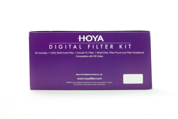 Kit de filtres numériques Hoya 49,0 mm II avec filtres UV, CPL et ND8
