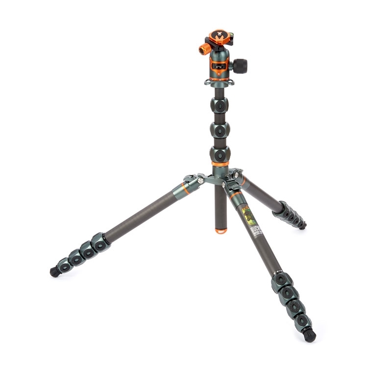 Trépied Bucky « Legends » de 3 Legged Thing avec AirHed, couleur VU Grey