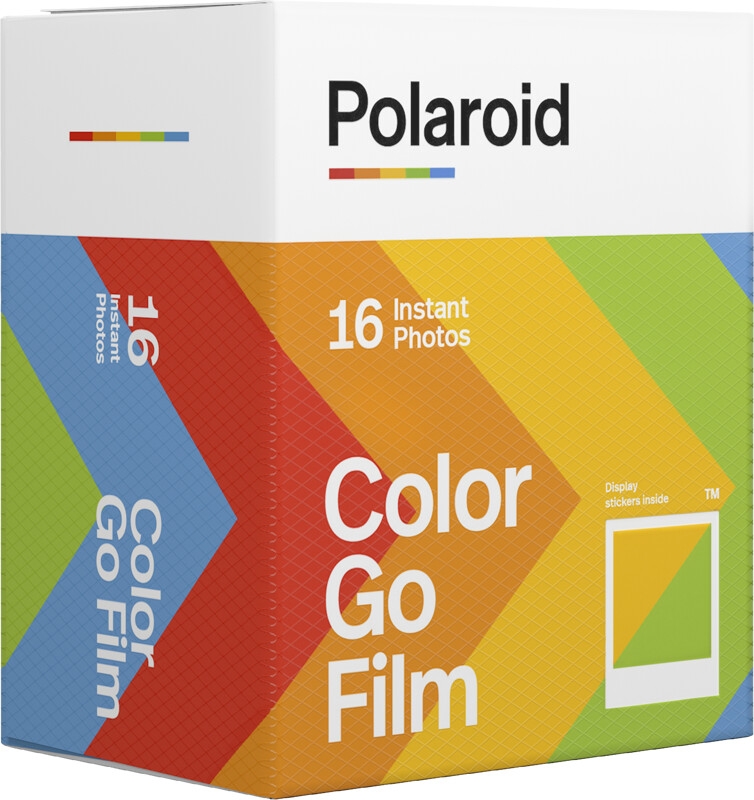 Polaroid GO Color Film Doppelpack (16 Sofortbilder)