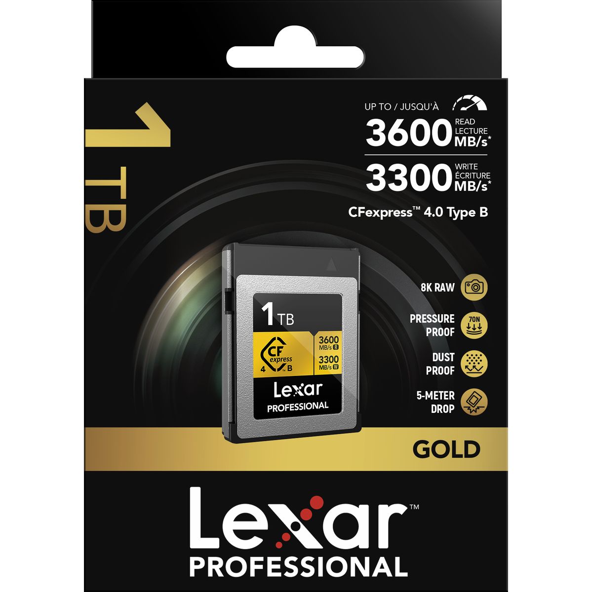 Lexar Gold Pro CFexpress 4.0 Typ B 3600MB/s 1TB