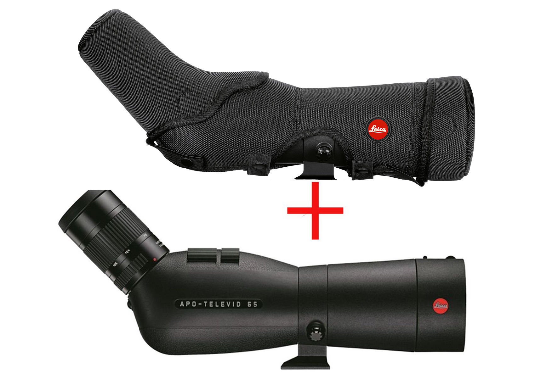 Leica APO-Televid 65 W Travel-Kit mit Vario-Okular 25-50X WW ASPH. + Leica Tasche