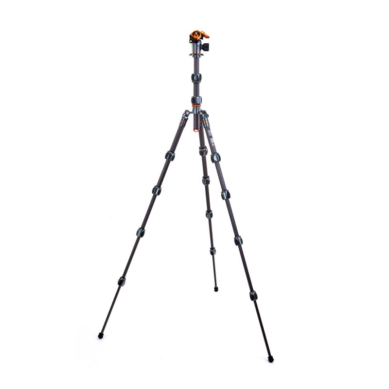 Trépied 3 Legged Thing Pro 2.0 Leo Carbon + AirHedPro LV Grey