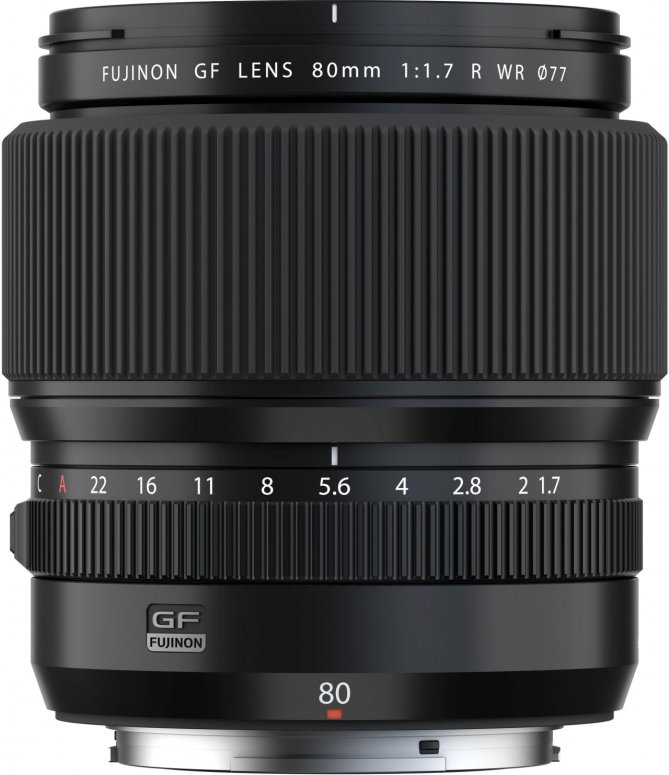 Fujifilm FUJINON GF 80mm F1.7 R WR  (inkl. Gratis Fuji Schutzfilter PRF)