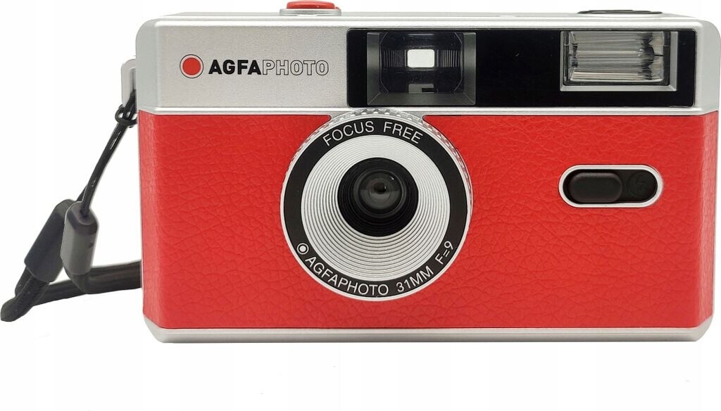 Appareil photo analogique 35 mm AgfaPhoto, rouge