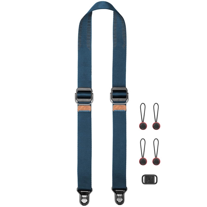 Peak Design Slide Lite Midnight (Blau) - Kameragurt für mittlere und große DSLR-Kameras
