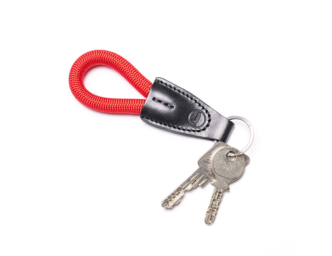 Porte-clés Leica Rope créé par Cooph, rouge