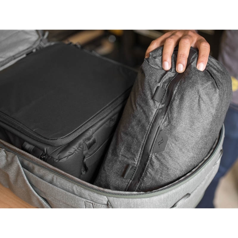 Sac à chaussures Peak Design Shoe Pouch, couleur Charcoal (gris foncé)