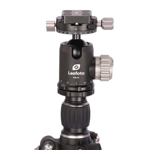 Leofoto Traveler LE-254C+ avec rotule CB-34