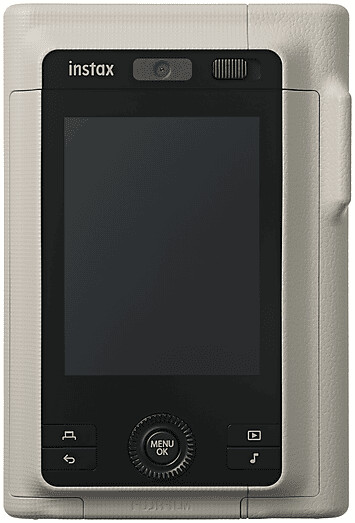 Fujifilm instax mini LiPlay+ Sand Beige – Sofortbilder mit Bild, Sound und Smartphone-Druck